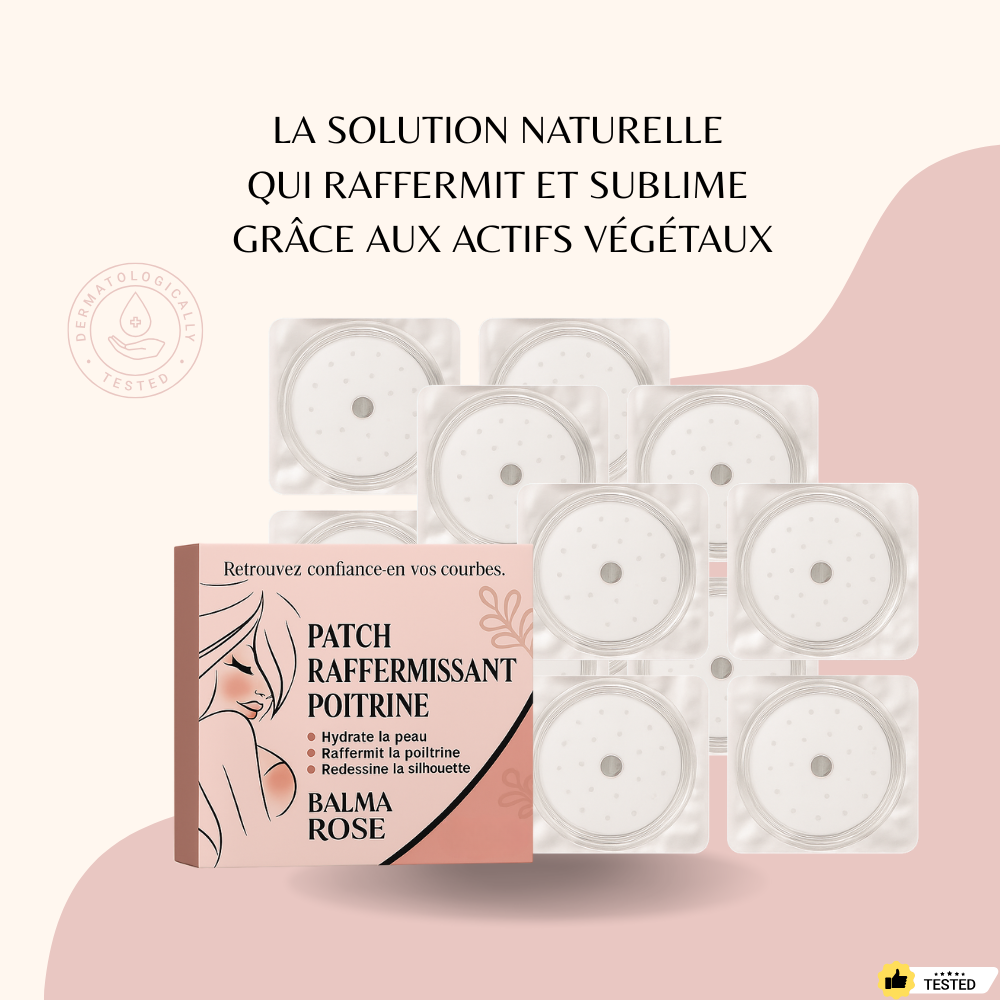 BalmaRose LIFT- Patch en hydrogel Raffermissant & Galbant
