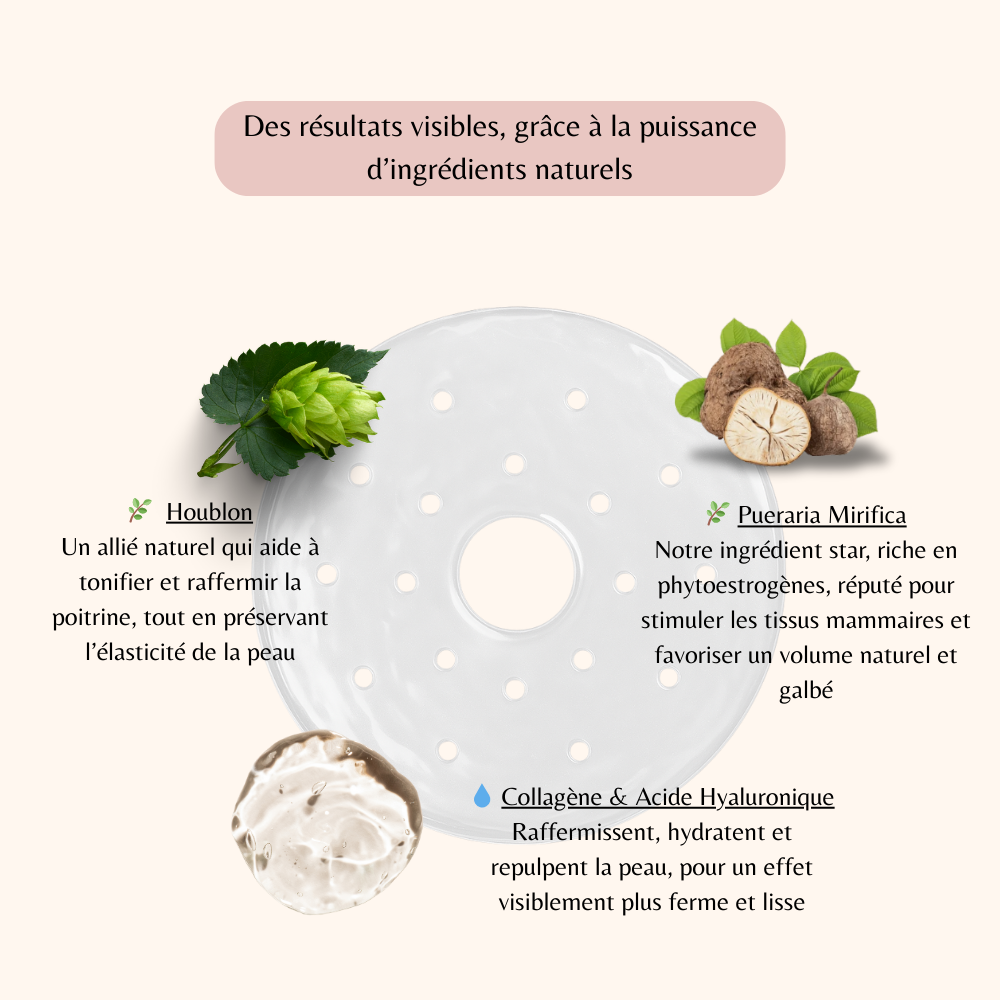 BalmaRose LIFT- Patch en hydrogel Raffermissant & Galbant